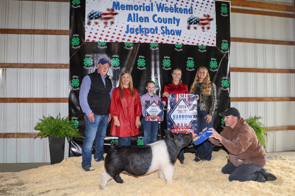 Grand Champion - Allen County Jackpot IN - Maddie Millett Family