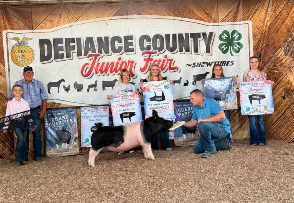 Grand Champion - Defiance County Fair - Zeedek Family OH