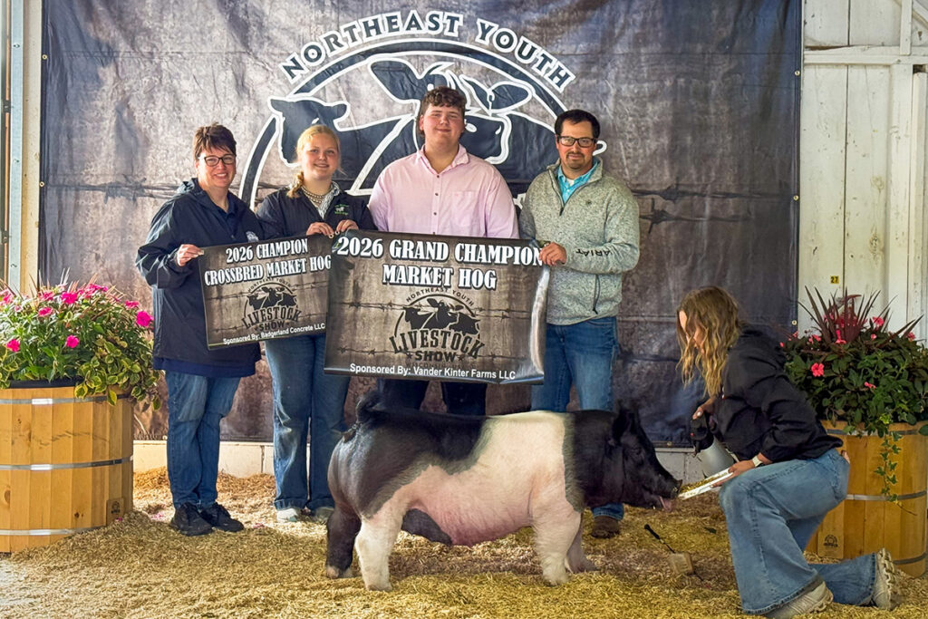 Grand Champion - Northeast Youth Livestock Show - Van Kinter Family
