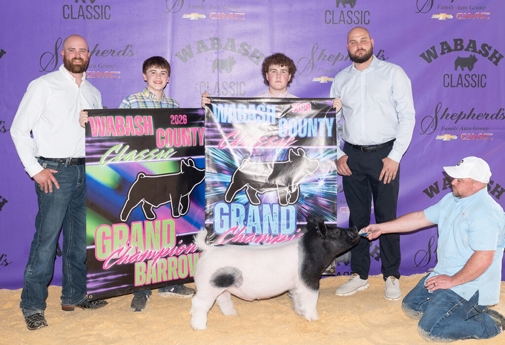 Grand Champion Overall Ring A &amp; B - Wabash County Classic IN - Brody Everhart