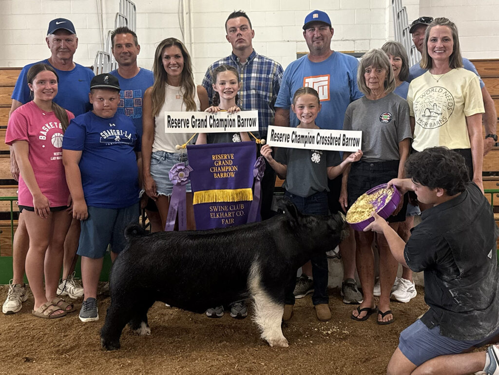 Reserve Grand Champion - Elkhart County Fair - Kinley Merrick