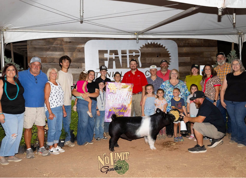 Reserve Grand Champion Market Hog - Stanislaus County Fair - Alex Mendonza